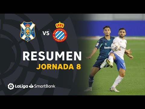 Resumen de CD Tenerife vs RCD Espanyol (0-0)