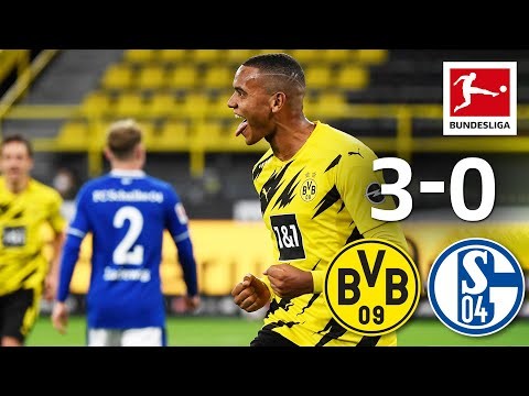 Safe Derby win for BVB! | Borussia Dortmund - FC Schalke 04 | 3-0 | All Goals | Matchday 5