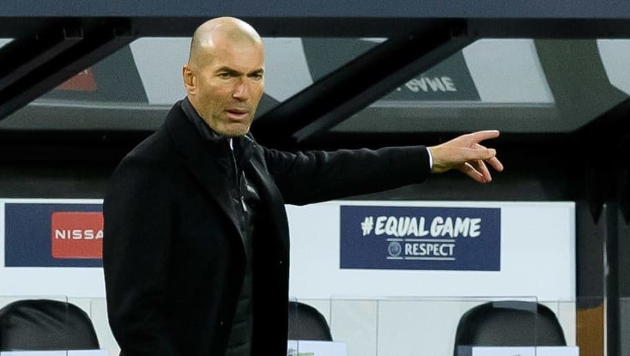 Zinedine Zidane Insists 'Reaction' Was Most Important in 2-2 Gladbach Draw