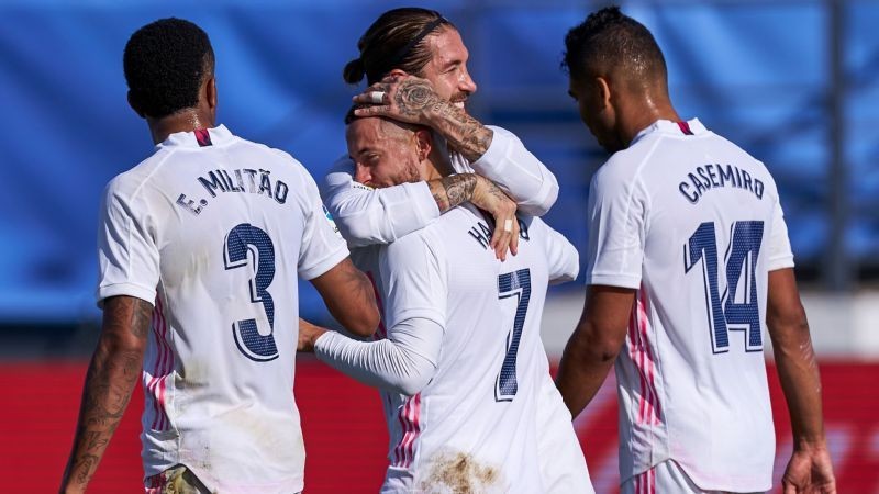 Hazard nets first Madrid goal in 392 days in win