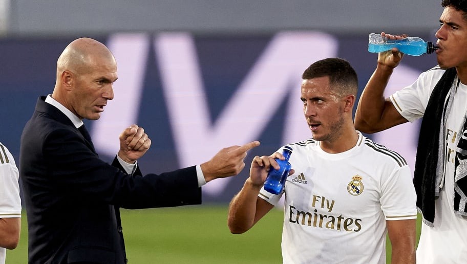 Zinedine Zidane 'Very Happy' With Eden Hazard's Goalscoring Return