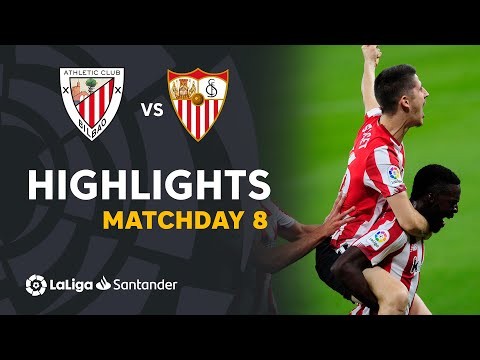 Highlights Athletic Club vs Sevilla FC (2-1)