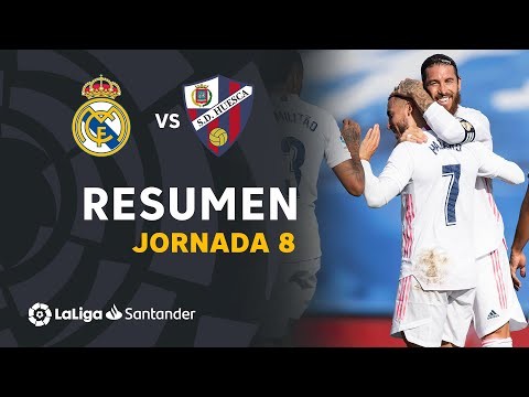 Resumen de Real Madrid vs SD Huesca (4-1)