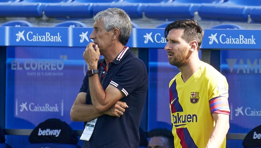 Quique Setién Claims Lionel Messi Is 'Difficult to Manage'