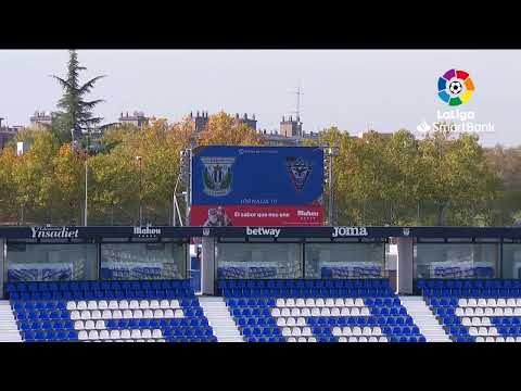 Calentamiento CD Leganés vs CD Mirandés