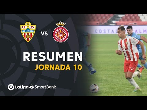 Resumen de UD Almería vs Girona FC (0-0)