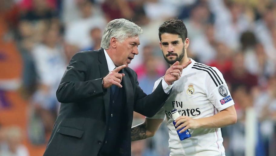 Carlo Ancelotti Responds to Rumours Linking Isco With a Move to Everton