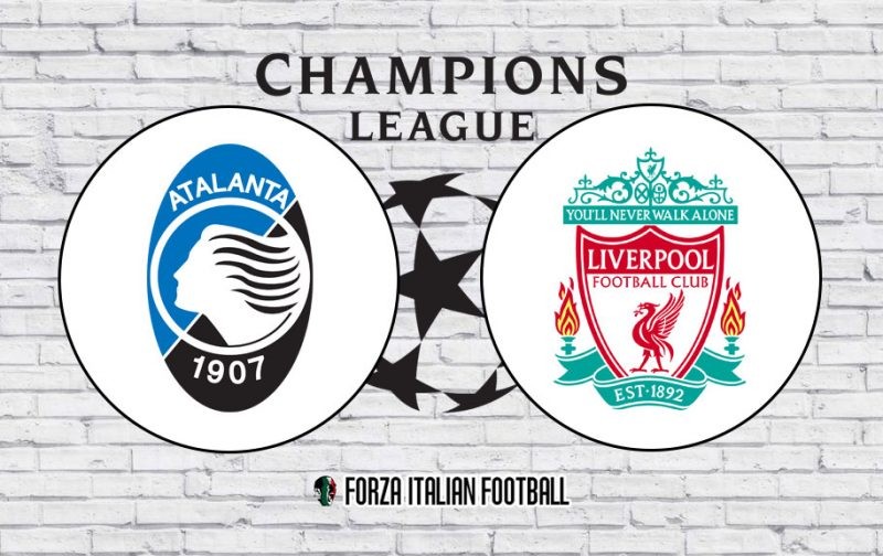 Atalanta v Liverpool: Official Line-Ups