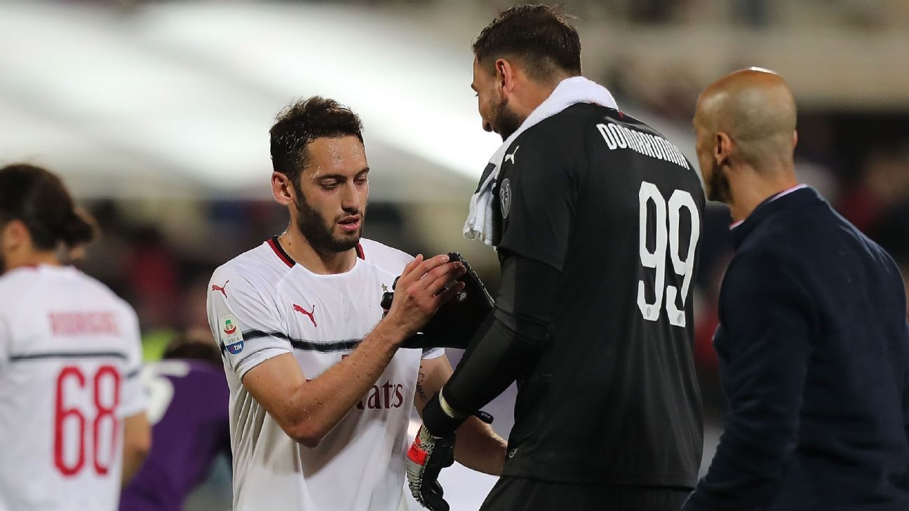 Transfer Talk: AC Milan eye new deals for Donnarumma, Calhanoglu