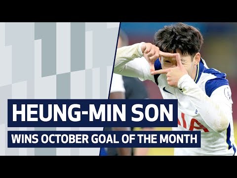 HEUNG-MIN SON WINS OCTOBER GOAL OF THE MONTH