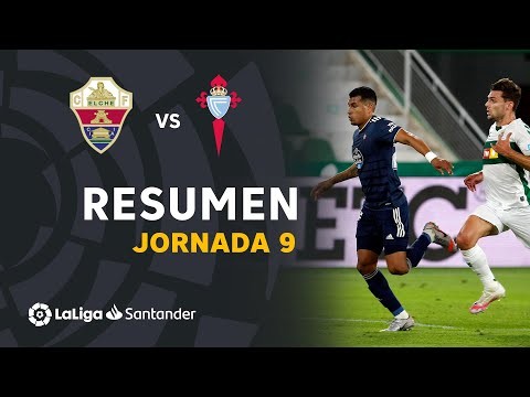 Resumen de Elche CF vs RC Celta (1-1)