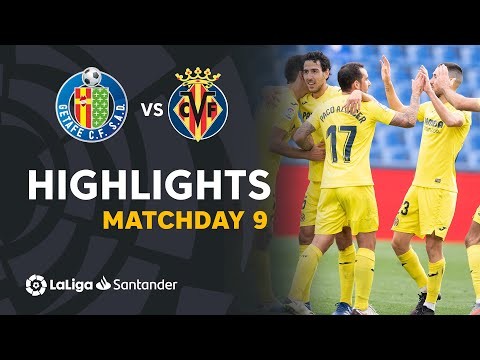 Highlights Getafe CF vs Villarreal CF (1-3)