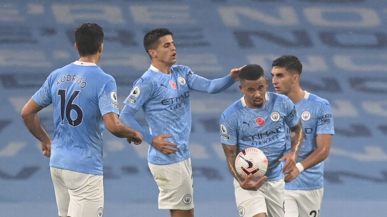 Gabriel Jesus 7/10 in up-and-down display for City