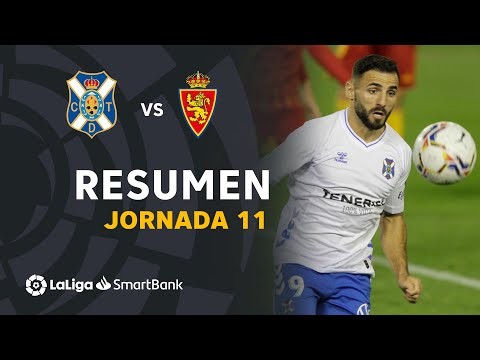 Resumen de CD Tenerife vs Real Zaragoza (1-0)