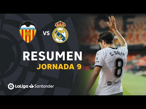 Resumen de Valencia CF vs Real Madrid (4-1)