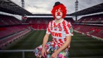 Clowning around! Bundesliga club Cologne get in Carnival spirit with new kit