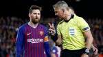 'Messi! Show them some respect!' UEFA's new doc reveals the life of a ref