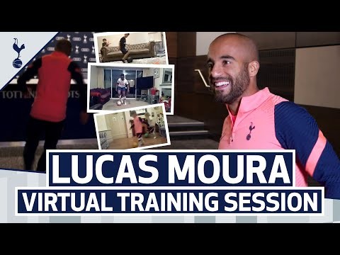 LUCAS MOURA'S VIRTUAL TRAINING SESSION - FOLLOW ALONG!