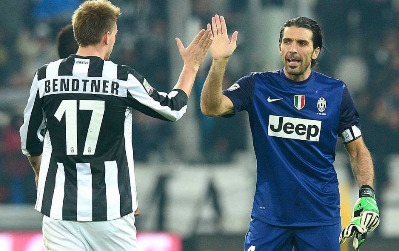Bendtner: I found Pirlo, Buffon and 10 other players in the Juventus bathrooms drinking coffee and smoking