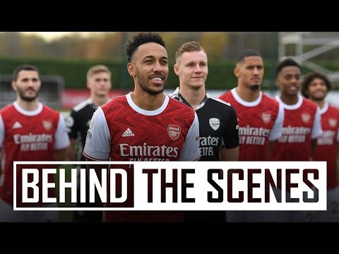 ? PHOTOCALL DAY AT COLNEY | Behind the scenes at Arsenal training centre