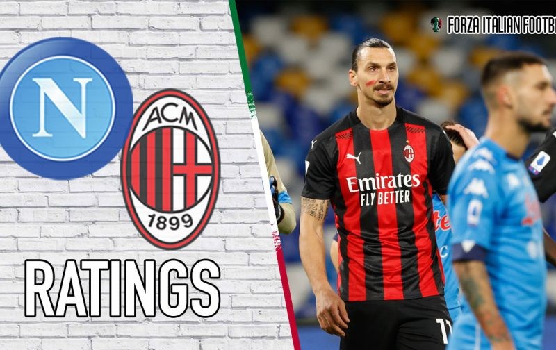 AC Milan Player Ratings v Napoli: Zlatan at it again