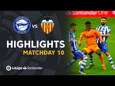 Highlights Deportivo Alavés vs Valencia CF (2-2)