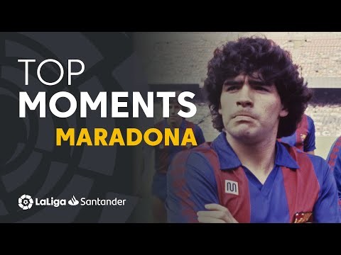 TOP MOMENTS Diego Maradona en LaLiga