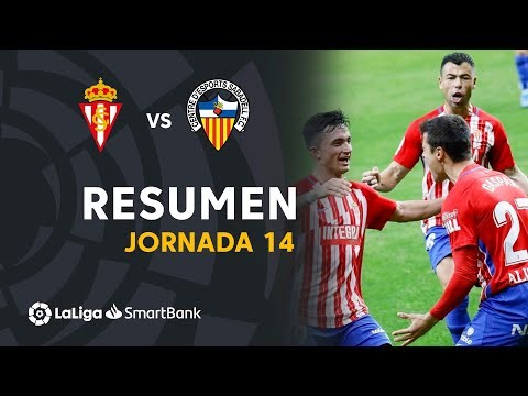 Resumen de Real Sporting vs CE Sabadell (3-1)