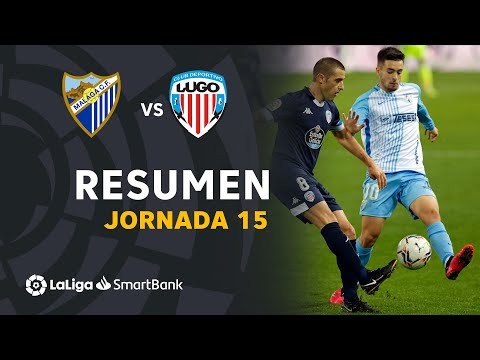 Resumen de Málaga CF vs CD Lugo (2-2)