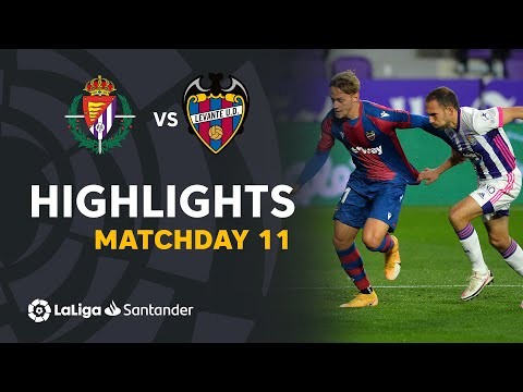 Highlights Real Valladolid vs Levante UD (1-1)