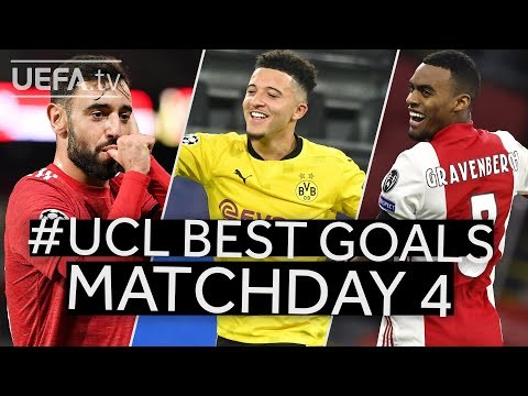 FERNANDES, SANCHO, GRAVENBERCH: #UCL BEST GOALS, Matchday 4