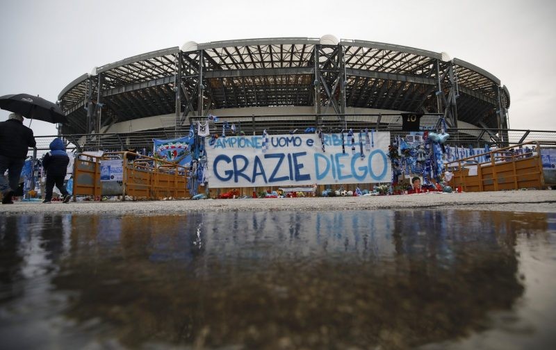 Napoli pay a perfect homage to Maradona
