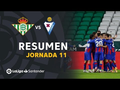 Resumen de Real Betis vs SD Eibar (0-2)