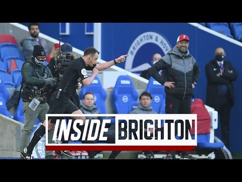 Inside Brighton: Brighton 1-1 Liverpool | VAR denies Reds