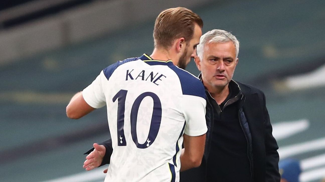 Mourinho: Kane in race to be fit for Arsenal clash