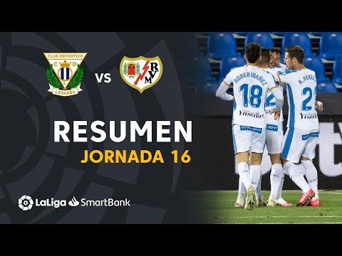 Resumen de CD Leganés vs Rayo Vallecano (1-0)