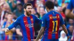 Neymar wants 'most of all to play with Messi again'