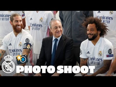 ? Inside the Real Madrid team photo 2020/21!