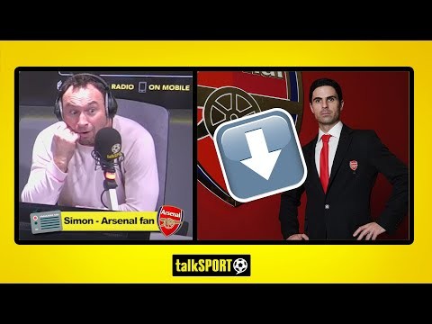 "ARTETA WILL RELEGATE ARSENAL!" Incredible call from angry Gunners fan!