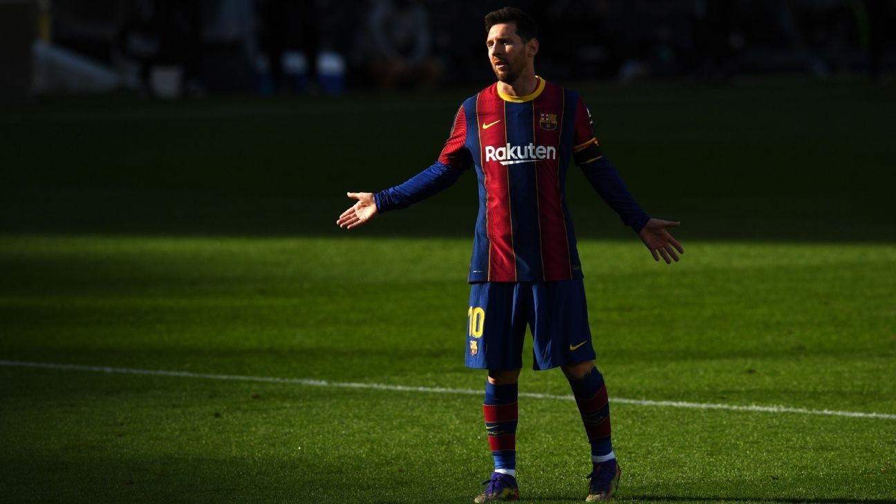 Barca are in ruins, and Messi can do nothing to save them
