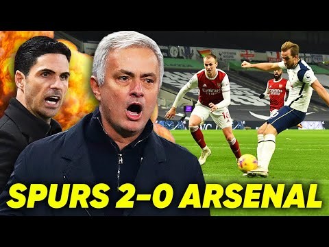 ARSENAL DESTROYED BY MOURINHO, KANE & SON | Spurs 2-0 Arsenal | #TheReaction