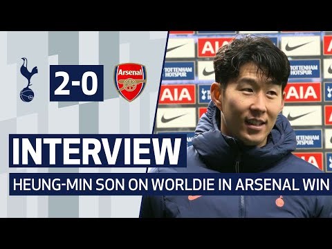 HEUNG-MIN SON ON WORLDIE GOAL IN ARSENAL WIN | Spurs 2-0 Arsenal