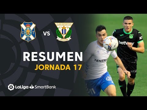 Resumen de CD Tenerife vs CD Leganés (0-0)