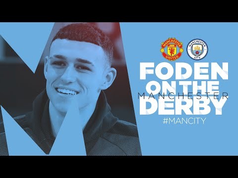 PHIL FODEN REACTS! | FAMOUS MANCHESTER DERBY MOMENTS