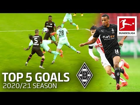 Borussia M'Gladbach - Top 5 Goals 2020/21 so far - Ridiculous Scorpion Kick and More