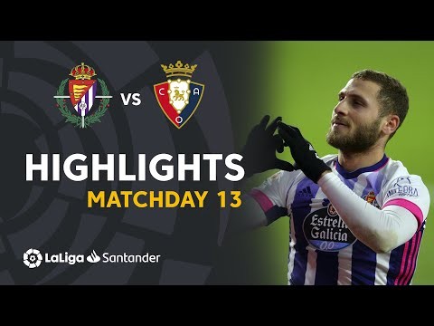 Highlights Real Valladolid vs CA Osasuna (3-2)