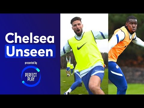 Olivier Giroud Bosses The Bin Challenge ? Kurt Zouma Scores A Worldie ? | Chelsea Unseen