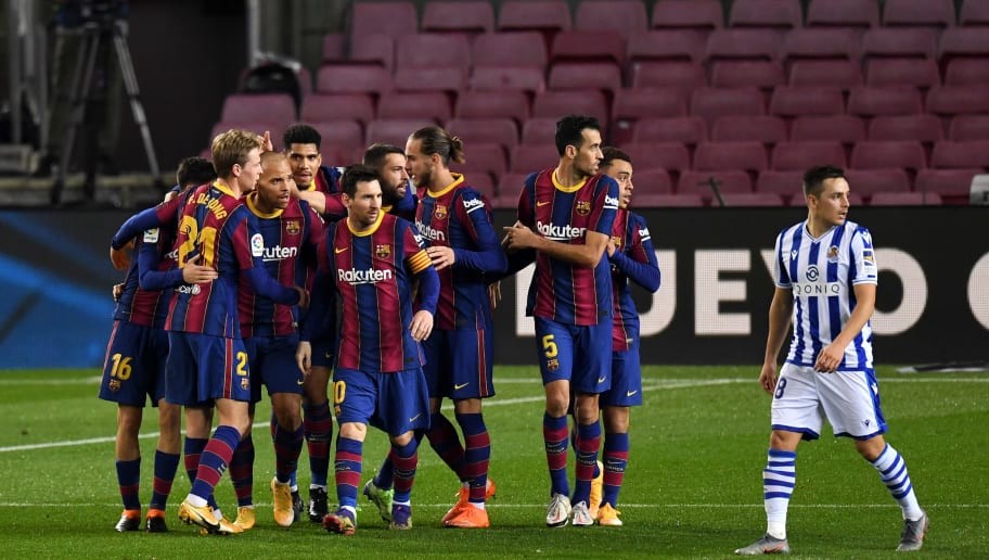 Barcelona 2-1 Real Sociedad: Players Ratings as Barca Earn Crucial Win