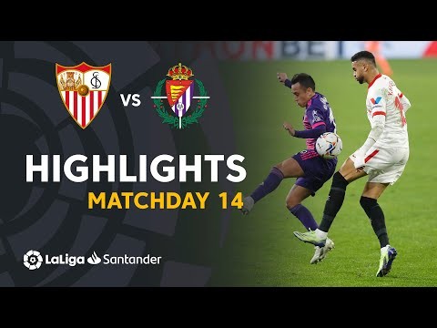 Highlights Sevilla FC vs Real Valladolid (1-1)