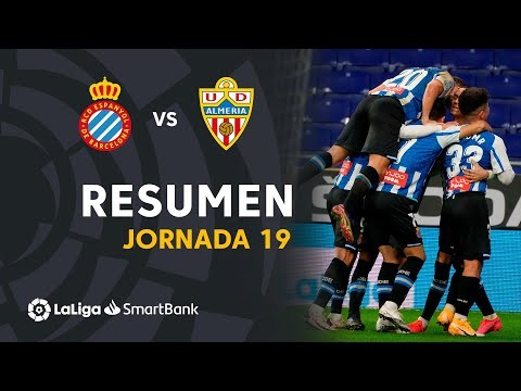 Resumen de RCD Espanyol vs UD Almería (2-1)